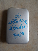 The Blushing Brides 1981 Tour Button Pin Canadian Rock Band RARE - $9.95