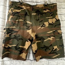 Beverly Hills Polo Club Hombre Pantalones Cortos 42 Cintura Verde Camo 6... - $20.72