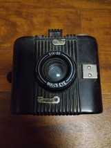 Vintage 1930s Eastman Kodak Bulls Eye Six-20 Bakelite Box Camera Black, Untested - £15.78 GBP