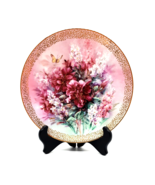 Vintage Plate Hibiscus Medley From Lena Liu 1992 Symphony Of Shimmering ... - £12.73 GBP