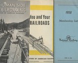 Quiz Human Side National Railway Historical Society You &amp; Your Railroads... - $27.72