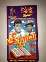 The Andy Griffith Show-Sermon ForToday-Original Unedited Version[VHS]TESTED RARE - £110.31 GBP