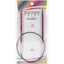Knitter&#39;s Pride-Dreamz Fixed Circular Needles 24&quot;, Size 6/4mm - £18.46 GBP