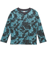 Nwt Melrose And Market Kids&#39; Graphic Print Long Sleeve T-shirt Teal Size L - £3.41 GBP