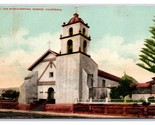 Mission San Buena Ventura California CA UNP DB Postcard U18 - £2.75 GBP