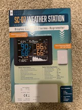 Sainlogic Weather Station Indoor Outdoor with 10.2-inch Color Display &amp; ... - £51.55 GBP