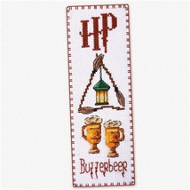 Magical Stitchery: The Three Broomsticks&#39; Enchanting Bookmark Kit - DIY Cross St - $40.54