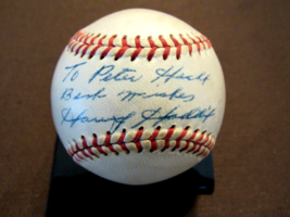 Harvey Haddix 13 Inning Perfect Game Pirates Signed Auto Vintage Baseball Jsa - £274.58 GBP