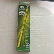 2015 Dixon Ticonderoga Pencils Wood-Cased Graphite Yellow #2 HB Eraser 1... - $7.43