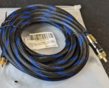 KUYIOHIFI 15&#39; Dual Shielded (OD 8.0mm) RCA Male to RCA Male subwoofer Cable - $9.99