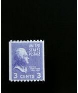 1939 3c Thomas Jefferson, Coil Scott 851 Mint F/VF NH - $2.49