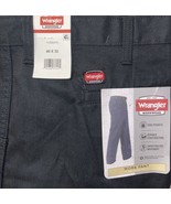 Wrangler Workwear Men’s 40x32 Premium Relaxed Fit Work Black Pants Tool ... - £23.23 GBP