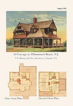 A Cottage at Monmouth Beach, New Jersey - Art Print - £17.57 GBP+