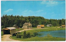 Postcard Restored Pioneer Buildings Pioneer Village Doon Near Kitchener Ontario - £1.54 GBP