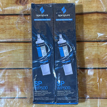2 Spiropure Refrigerator Water Filters SP WP500 Fits EDR5RXD1 FILTER5 43... - £15.51 GBP