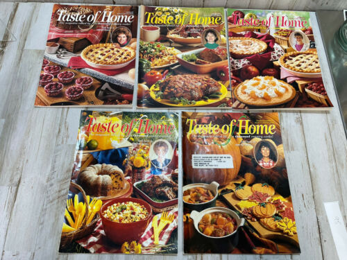 Primary image for Taste of Home Magazines Cooking Recipes 1995 Lot of 5 Books