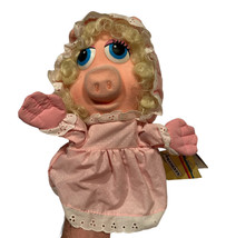 vtg 1988 Dakin Muppet Baby Miss Piggy Hand Puppet Rare Pig - £22.21 GBP