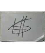 Kesha Autographed 4x6 Index Card - $50.00