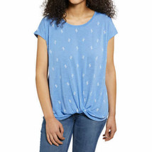 NWT!!! IZOD Women&#39;s Short Sleeve T-Shirt, Blue, Small - £13.36 GBP