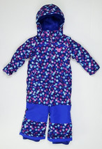 Burton DryRide Girl 2 Toddler 2T One Piece Snowsuit Reinforced Room to Grow Snow - £77.39 GBP