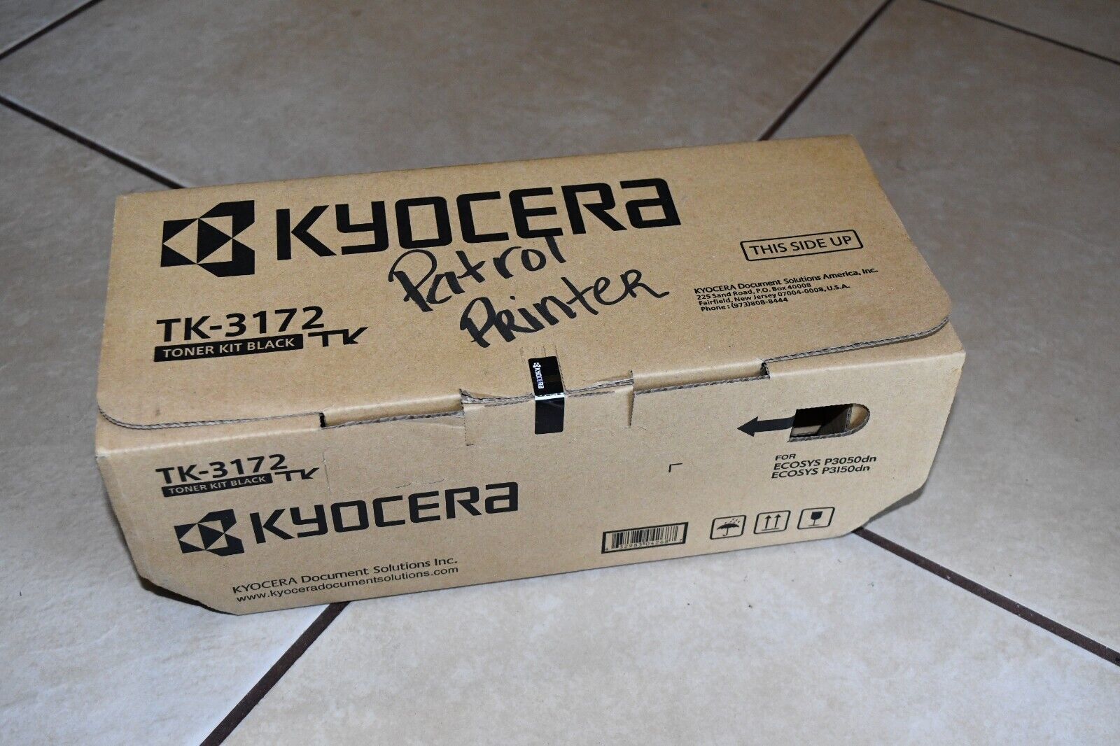 Kyocera TK-3172, TK3172 Black Toner Cartridge 1T02T80US0 Genuine Oem 515c1 - $62.31