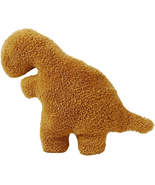 Dino Chicken Nugget Pillow Plush 14In for Room Decor and Birthday Decora... - £7.89 GBP