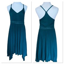 JACK BY BB DAKOTA BLUE GREEN SLEEVELESS MIDI A LINE DRESS STYLE JG48721 ... - $9.33
