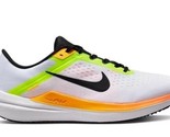 NIKE Air WINFLO 10 Running Shoes White Black Volt Orange Size 11.5 DV402... - $64.50