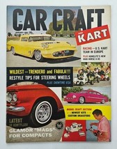 VTG Car Craft Magazine January 1962 Wildest Trendero and Fabula No Label - £11.32 GBP