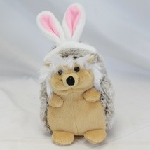 Frankford Hedgehog Bunny Ears Plush Stuffed Animal Toy 7&quot; Kids  - $14.69