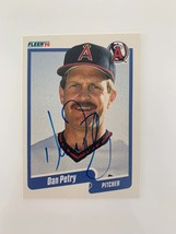 Dan Petry signed baseball card - $15.00