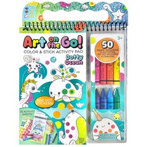 Iheartart Kids Art Set, Drawing And Coloring Kit Includes Chunky Crayons... - £21.95 GBP