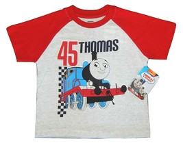 THOMAS the TANK ENGINE TRAIN Boys Tee T-Shirt NWT Toddler&#39;s Sizes 2T or 3T - $10.83