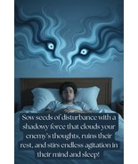 *Mental Storm Turmoil Spell ️‍ Agitate Enemy Mind Stir Nightmares Worries - $15.29