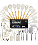 Kaluns 50 PCS Silicone Kitchen Utensils Set - £102.55 GBP