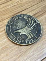 Patrol Squadron Nineteen Flying Eagle Large Challenge Coin Military KG JD - $29.70