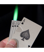 Novelty Sideslip Poker Butane Lighter with Money Counterfeit Detector(sa... - $24.83 CAD