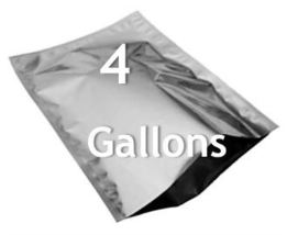LWM5 Four (4) Gallons John Ellis Living Water In BPA-FREE Mylar Bags - £99.68 GBP