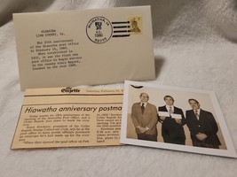Hiawatha Iowa 25th Anniversary Post Mark Memorabilia - £3.52 GBP