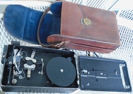 1920s Kodak Cine Movie Camera With Original Reel + Nice Kodak Cine Leather Case - $99.99