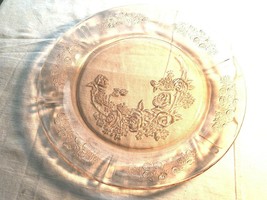 Vintage Pink Sharon Depression Glass 9&quot; Plate Federal Glass  - £19.92 GBP