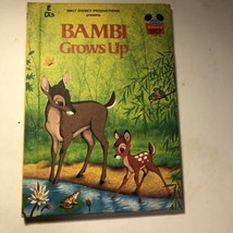 Disney Bambi Grows Up Book 1979 Vintage - £5.44 GBP