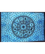 Traditional Jaipur Horoscope Astrology Tapestry, Indian Poster, Bohemian Wall Ha - £12.29 GBP
