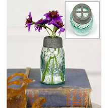 Mini Mason Jar With Flower Frog - Box of 6 - £54.25 GBP