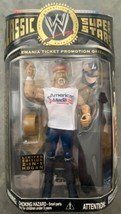 WWE Jakks Classic Superstars Hulk Hogan figure Wrestlemania Ticket Exclusive - £156.36 GBP