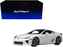 Lexus LFA Whitest White with Carbon Top 1/18 Model Car by Autoart - $603.21 CAD