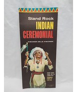 1960s Stand Rock Indian Ceremonial Wisconsin Dells Event Brochure - $8.90