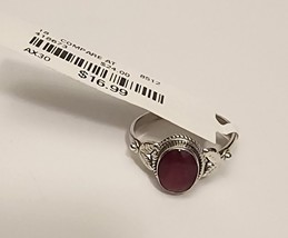 Sterling Silver and Ruby ring from TJ Maxx.  Could be genuine stone. - $12.99