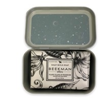 Beekman 1802 Ylang Ylang &amp; Tuberose Soap Bar 3.5 oz GOAT MILK Shea Gift Tin - £18.94 GBP