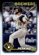 2024 Topps #663 Blake Perkins NM-MT Brewers ID:76163 - $1.67